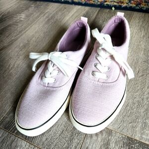 Women's Lilac Canvas Shoes